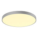 SLV LED Wall and Ceiling luminaire MEDO 90 CW CORONA DALI, � 90cm, 78W 3000/4000K 105�, gray