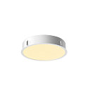 SLV LED Ceiling recessed luminaire MEDO 40 EL, frame version, � 39cm, 28W 3000/4000K 105�, white