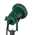 SLV Outdoor Earth spike lamp NAUTILUS SPIKE XL, CR50-SE, GU10, IP65 IK06, green