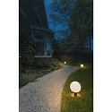 SLV Outdoor Floorlamp GLOO PURE 27 Pole, E27, IP44 IK04, shade � 20cm, height 27cm, anthracite