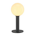 Outdoor Floorlamp GLOO PURE 44 Pole, E27, IP44 IK04, shade � 20cm, height 44cm, anthracite