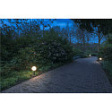 SLV Outdoor Floorlamp GLOO PURE 44 Pole, E27, IP44 IK04, shade � 20cm, height 44cm, anthracite