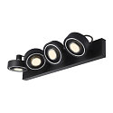 Wall and Ceiling luminaire KALU CW, Quad, QPAR111, 4x max. 75W, black
