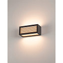 LED Outdoor Wall luminaire BOX-L, IP44 IK05, 19W 3000K 480lm, directly/indirectly, anthracite