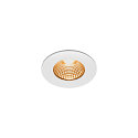 LED Outdoor Recessed Downlight PATTA-I round, IP65 IK02, 7.3W 1800-3000K 440lm, dim to warm, white