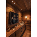LED Outdoor Recessed Downlight PATTA-I square, IP65 IK02, 7.3W 1800-3000K 440lm, dim to warm, black