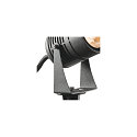 Premium LED Outdoor Earth spike luminaire LED SPIKE, IP55 IK06, 6W 3000K 400lm 40�, swiveling, anthracite