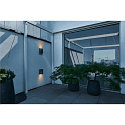 SLV LED Outdoor Wall luminaire VILUA II WL, IP54, 16W 3000K 810lm 100�, anthracite