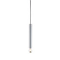 SLV Pendant luminaire FITU PD, 500cm pendulum, E27 max. 60W, brushed aluminum
