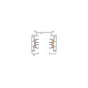 SLV S-TRACK 3-Phase High voltage track 200cm, DALI controllable, white