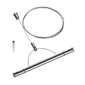 Accessories for TENSEO 12 Volt voltage wire system SUSPENSION SET, chrome