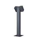 SLV Outdoor luminaire THEO PATHLIGHT DOUBLE QPAR51 Floor lamp, GU10, IP44, anthracite