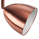 SLV 1-Phase spot PARA CONE 14 QPAR51, GU10, incl. 1-Phase adaptor, copper/white