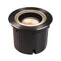 SLV LED Floor recessed luminaire DASAR� 270 LED Outdoor luminaire, round, symmetrical light beam, 30W, IP65/IP67, black