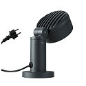 SLV LED Outdoor luminaire ESKINA 30 POLE LED Floor lamp, 14,5W, 95�, 3000/4000K, 1000lm, IP65, dimmable, anthracite