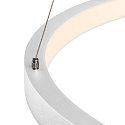 SLV LED Pendant luminaire ONE 60 DALI LED, 25W, 3000/4000K, 1400/1500lm, white
