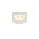 SLV LED Wall recessed luminaire WORO LED, 1,1W, 3000K, 50lm, white