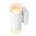 SLV Wall luminaire ASTINA UP/DOWN QPAR51, GU10, white