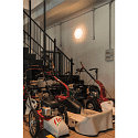 SLV LED Wall-/Ceiling luminaire LIPSY 50 DRUM DALI CW LED, 21W, 120�, 3000/4000K, 2400lm, IP44, white