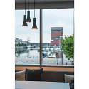 SLV Pendant luminaire PHELIA 130, E27, black/gold