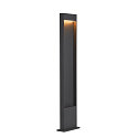 LED Outdoor luminaire FLATT POLE LED Floor lamp, 9,7W, 3000/4000K, 400lm, IP65, 100cm, anthracite