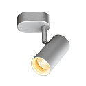 SLV LED Ceiling luminaire NOBLO I LED Spot, 8W, 36�, 2700K, 600lm, gray