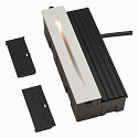 SLV LED Wall recessed luminaire NOTAPO, 3000K, 6lm, white, 18cm