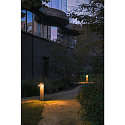 LED Outdoor luminaire ABRIDOR POLE LED Floor lamp, 14W, 3000/4000K, 750lm, IP55, anthracite, 100cm