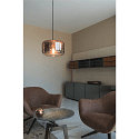 SLV Pendant luminaire PANTILO 28, E27, open cable end, copper