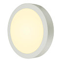 LED Wall / Ceiling luminaire SENSER 24 CW, round, 15W, IP20, white, 3000K, 1200lm