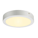 LED Wall / Ceiling luminaire SENSER 24 CW, round, 15W, IP20, white, 3000K, 1200lm