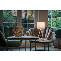SLV Table lamp FENDA BASE II Tripod, E27 max. 40W, shade excl., white