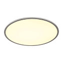 SLV LED Ceiling luminaire PANEL 60 DALI LED, round, 42W, 110�, 4000K, 3350lm, gray