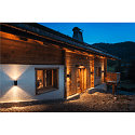 SLV Premium-LED Outdoor Wall luminaire ENOLA SQUARE UP/DOWN CCT, IP65 IK02, M-size, 19W 3000 / 4000K 1480 / 1680lm 38�, CRi>90