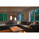 SLV Pendant luminaire QUADRASS Indoor, E27, white