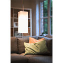 SLV Pendant luminaire QUADRASS Indoor, E27, white