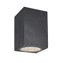 SLV Premium-LED Outdoor Ceiling luminaire ENOLA SQUARE CCT, IP65 IK02, L-size, 35W 3000 / 4000K 2500 / 2800lm 38�, CRi>90