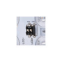SLV LED Wall / Ceiling luminaire AINOS SQUARE Outdoor, 17W, 1300lm, CCT switch 3000/4000K, anthracite