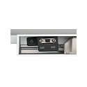 SLV LED Mirror luminaire GLENOS LED Bathroom luminaire, 120�, white, 12W, 3000/4000K, CCT Switch