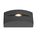 SLV LED Outdoor luminaire OUT-BEAM FRAME CW Wall / Ceiling luminaire, 3000K, 60lm, IP55, anthracite