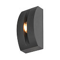 SLV LED Outdoor luminaire OUT-BEAM FRAME CW Wall / Ceiling luminaire, 3000K, 60lm, IP55, anthracite