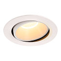 LED Ceiling recessed luminaire NUMINOS DL XL, 3000K, IP20, rotatable / pivotable, 55�, 3550lm, UGR 19, white/white