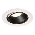 LED Ceiling recessed luminaire NUMINOS DL XL, 4000K, IP20, rotatable / pivotable, 20�, 3600lm, UGR 21, white/black