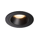 LED Ceiling recessed luminaire NUMINOS DL M, 2700K, IP20, 20�, 1460lm, UGR 19, black/black