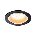 LED Ceiling recessed luminaire NUMINOS DL M, 2700K, IP20, 40�, 1600lm, UGR 19, black/white