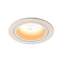 LED Ceiling recessed luminaire NUMINOS DL M, 2700K, IP20, 40�, 1600lm, UGR 19, white/white