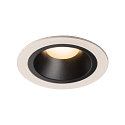 LED Ceiling recessed luminaire NUMINOS DL M, 3000K, IP20, 55�, 1500lm, UGR 21, white/black