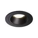 LED Ceiling recessed luminaire NUMINOS DL M, 4000K, IP20, 20�, 1600lm, UGR 19, black/black