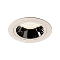LED Ceiling recessed luminaire NUMINOS DL M, 4000K, IP20, 40�, 1660lm, UGR 17, white/chrome