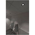 SLV LED Ceiling recessed luminaire NUMINOS DL L, 4000K, IP20, 40�, 2350lm, UGR 21, black/black